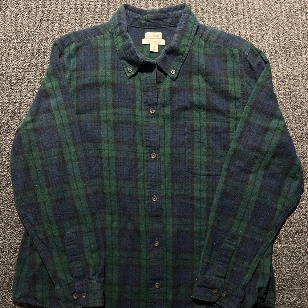 Women's Scotch Plaid Flannel Shirt, Relaxed